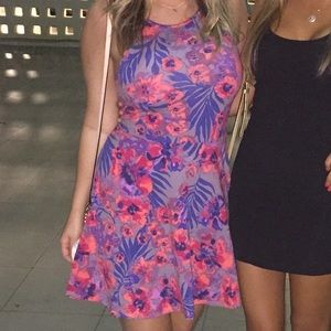 Bright Floral Dress